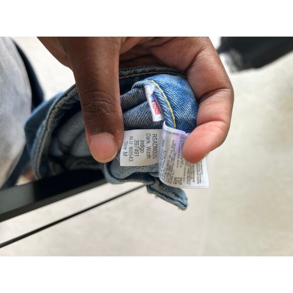 American Apparel Button Down Jean Skirt - Picture 7 of 7